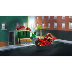 LEGO Marvel Iron Man with Bike and The Hulk Playset 76287 - Image 3