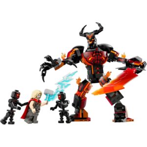 LEGO Marvel Thor vs. Surtur Construction Figure Toy 76289 - Image 2