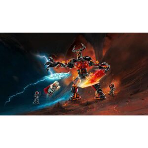 LEGO Marvel Thor vs. Surtur Construction Figure Toy 76289 - Image 3