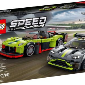 LEGO Speed Champions Aston Martin Valkyrie AMR Pro & Vantage GT3 Set 76910 (**Damaged Box**) - Image 2