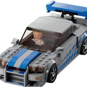 LEGO Speed Champions 2 Fast 2 Furious Nissan Skyline GT-R (R34) Set 76917 - Image 3