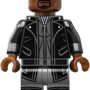 LEGO Marvel Super Heroes Nick Fury in Black Suit Minifigure from 76042 - Image 1