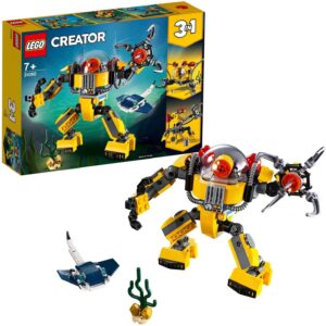 LEGO Creator 3in1 Underwater Robot Crane and Submarine Set 31090 - Image 1