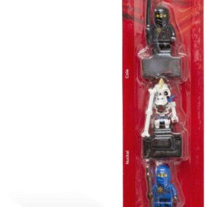 LEGO Ninjago Magnet Set (Cole, Nuckal and Jay) 853102 - Image 1