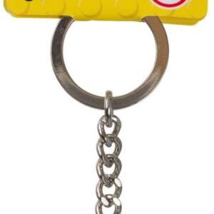 LEGO Classic 2 x 4 Brick Medium Azure keyring / keychain 853380 - Image 1