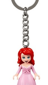 LEGO Disney Princess Ariel Minifigure keyring / keychain 853954 - Image 1