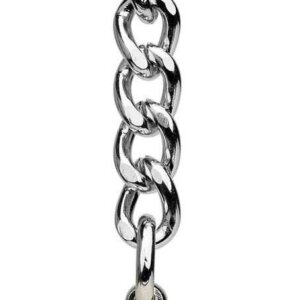 LEGO Classic White Metallic Stone 2x4 Keyring 854084 - Image 2