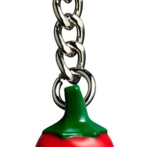 LEGO Chilli Pepper Girl Minifigure Keychain 854234 - Image 2