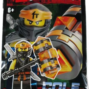 LEGO Ninjago Cole Minifigure #7 Foil Pack 892062 - Image 1