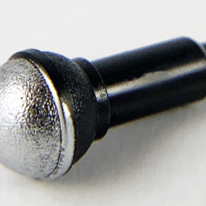 LEGO Minifigure Black Utensil Microphone with Metallic Silver - Image 1