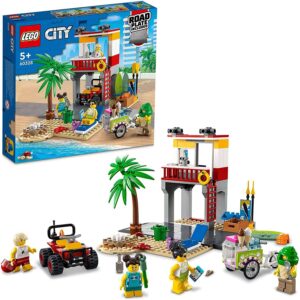 LEGO City Beach Lifeguard Station Set 60328 - Image 1