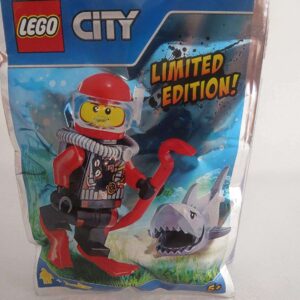 LEGO Diver with Shark LEGO City Figure?Foil Pack Set?951703 - Image 3