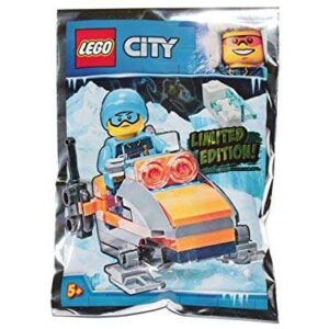 Blue Ocean LEGO City Arctic Explorer with Snowmobile Foil Pack Set 951810 (Bagged) - Image 1