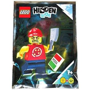 Blue Ocean LEGO Hidden Side Possessed Pizza Delivery Man Minifigure Foil Pack Set 791902 (Bagged) - Image 1