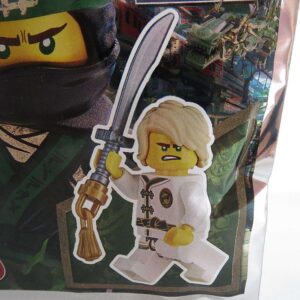 LEGO Ninjago Lloyd Minifigure with Two Faces and Ninja Sword Foil Pack Set 471701 - Image 4