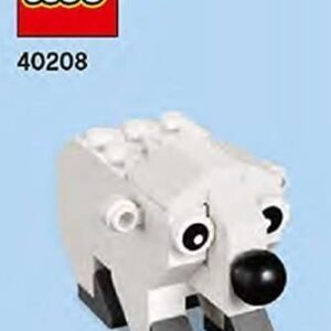 Constructibles Polar Bear LEGO Parts & Instructions Kit - 40208 - Image 4
