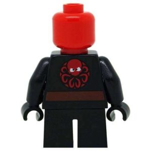 Genuine LEGO Marvel RED SKULL *Short Legs* Minifigure SPLIT from 76065 Mighty Micros Set - Image 3