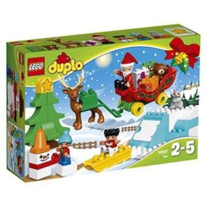 LEGO 10837 DUPLO Town Santa's Winter Holiday Building Kit (45 Piece) - Image 1