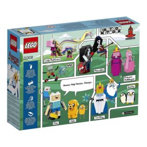 LEGO Ideas Adventure Time Minifigures Set with Finn Jake Lady Gunter 21308 - Image 5