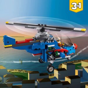 LEGO Creator 3in1 Race Plane Helicopter and Jet Set 31094 - Image 5