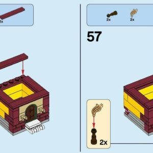 LEGO Christmas Snowglobe Set 40223 (Damaged Box) - Image 8