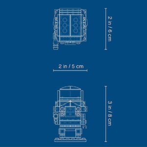 LEGO Star Wars Brickheadz Stormtrooper Set 41620 - Image 7