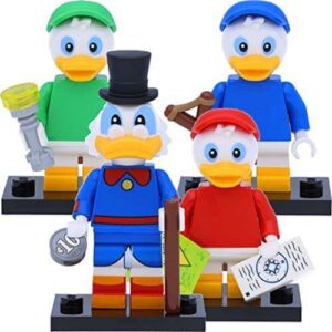 LEGO Disney 2 Minifigures Scrooge McDuck, Huey, Dewey & Louie Ducks Minifigure 71024 - Image 1