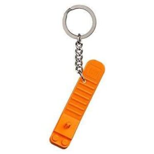 LEGO Brick Separator keyring / keychain keyring / keychain - Features a LEGO brick separator attached to a durable metal ring and chain - Image 1