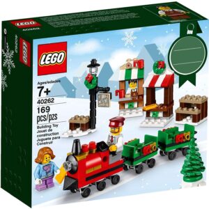 LEGO Christmas Travel On The Train Set 40262 (Damaged Box) - Image 1