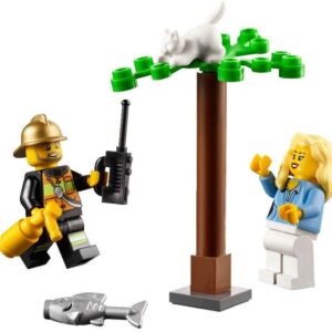 LEGO City Fire Chief Car Set 60001 (Damaged Box) - Image 4