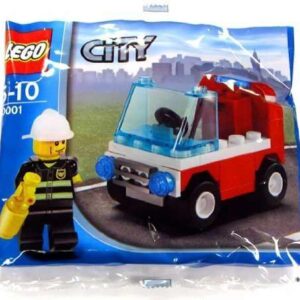 LEGO City Fireman's Car Polybag Set 30001 - Image 1