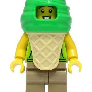LEGO City Ice Cream Vendor Costume Guy Minifigure from 60328 - Image 1
