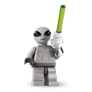 LEGO Series Minifigures 6 Classic Alien Minifigure 8827 - Image 1