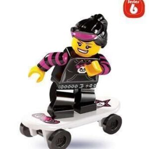 LEGO Series Minifigures 6 Skater Girl Minifigure 8827 - Image 1