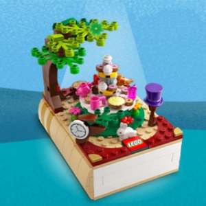 LEGO Creator Alice's Adventures in Wonderland TRU Bricktober 2021 Set 3/4 6384694 - Image 1