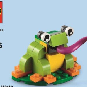 LEGO Creator Frog Mini Model Build Polybag Set 40326 (Bagged) - Image 1