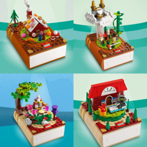 LEGO Creator Toys R Us Bricktober Asia 2021 Promotional Story Book Set of 4 6384693 - Image 1