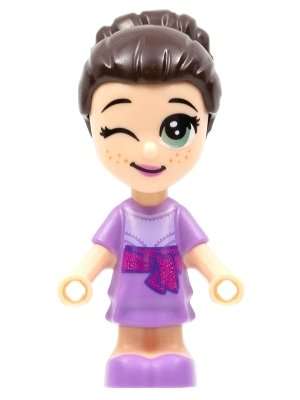 LEGO-Disney-Encanto-Luisa-Minifigure-Micro-Doll-from-43201-Bagged