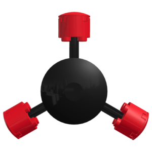 LEGO Fidget Spinner RED - Image 1