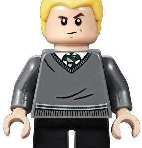LEGO Harry Potter Draco Malfoy (Slytherin Sweater) Minifigure from 75954 Set - Image 1