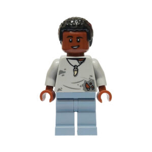 LEGO Jurassic World Darius Grey Shirt Minifigure from 76963 - Image 1