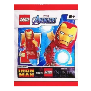 LEGO Marvel Super Heroes Iron Man #3 Minifigure Paper Foil Pack Set 242320 - Image 1