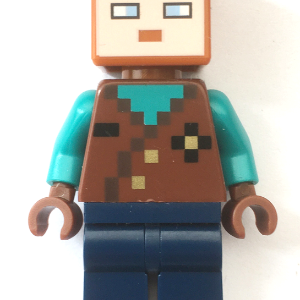 LEGO Minecraft Miner Minifigure Min128 - Image 1