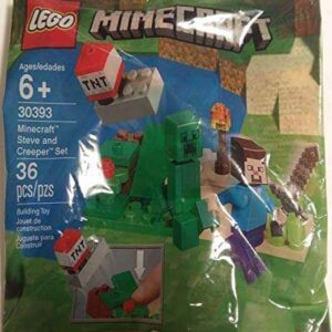 LEGO Minecraft Steve and Creeper Polybag Set 30393 - Image 1