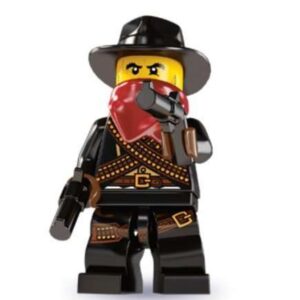 LEGO Minifigures Series 6 Bandit Minifigure 8827 - Image 1