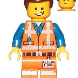 LEGO Movie 2 Emmet with Smile Worn Uniform Minifigure from 70847 - Image 1