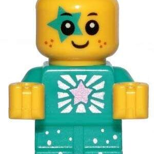 LEGO Movie 2 Sparkle Baby Dark Turquoise Star by Eye Minifigure from 70847 - Image 1