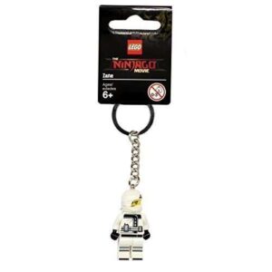 LEGO Ninjago Movie Zane Minifigure keyring / keychain 853695 - Image 1