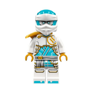 LEGO Ninjago Zane Dragon Rising Ninja with Head Wrap Minifigure from 71808 - Image 1