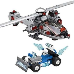 LEGO *No Minifigs Super Heroes HELICOPTER and ICE CAR - Split from 76098 Set - Image 1